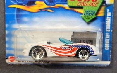 Hot Wheels: Corvette Stingray III - 2002 #187 - New in Box
