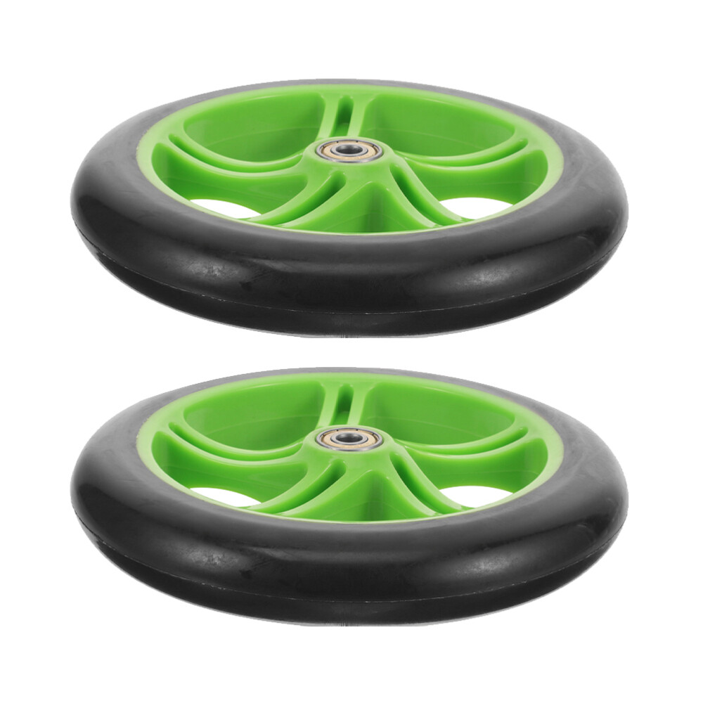 1 Pair Highelastic Wheels Replacement Scooter Wheels Electric Scooter