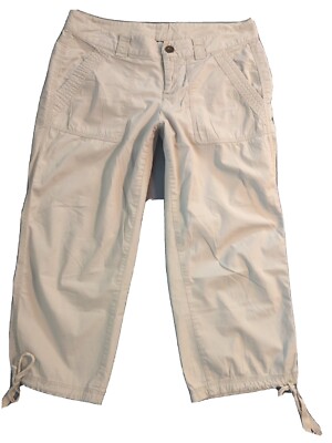 WOMEN'S DKNY ACTIVE WEAR LT. WT. CAPRI PANTS 10