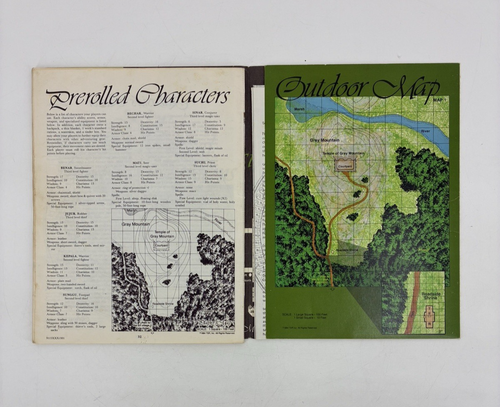 Rahasia - Dungeons & Dragons Basic Game Module B7 - TSR #9115 - 1984 VTG - Picture 7 of 12
