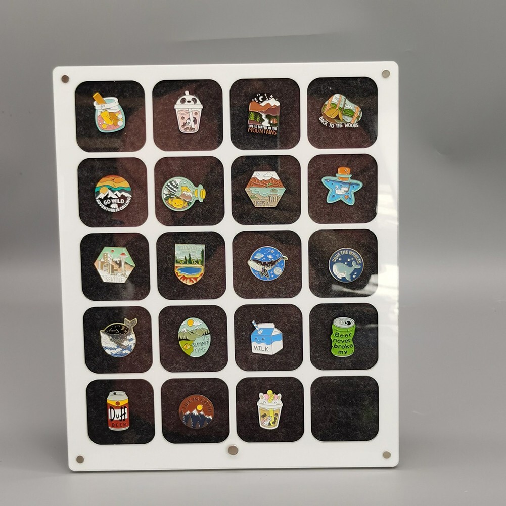 Protective Acrylic Case for Pins Offering 98% UV Protection Against Fading