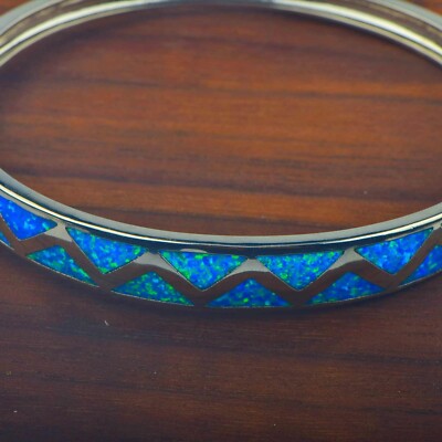 Bracciale Opale Arlecchino E Argento 925 - Bracciali Opale - Gioielli - Foto 8