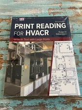 Print Reading for HVACR Second Edition, BRAND NEW, Including Large Prints packet