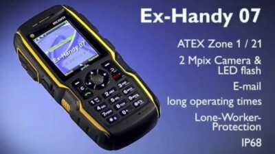 Sonim  XP5560 Intrinsically safe ECOM IS-Ex-Handy-07 IP68  UNLOCKED GSM black