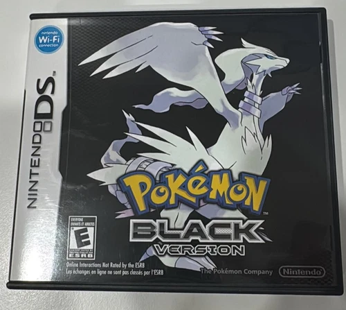 Pokemon Black Version - Nintendo DS - English Authentic Tested CIB