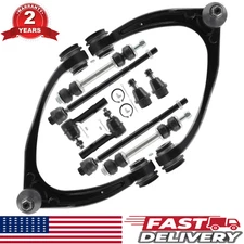 12pc Front Upper Control Arms Sway Bars for Silverado Sierra Yukon XL 1500 Tahoe