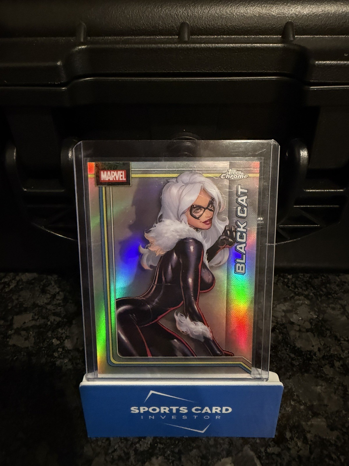 2026 Topps Chrome Marvel Comics - Black Cat #013 Refractor