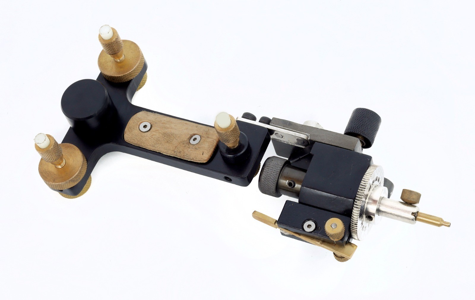 Gemstone Faceting Machine with Brass Bush inserted in Quill Housing (FacMac4)