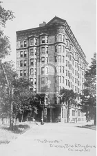 The Brewster Building Diversey Blvd Chicago Illinois IL - Reprint