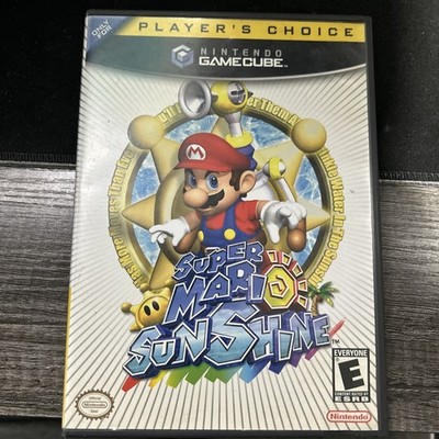 Super Mario Sunshine Nintendo GameCube 2002, Includes Manual, Tested Working