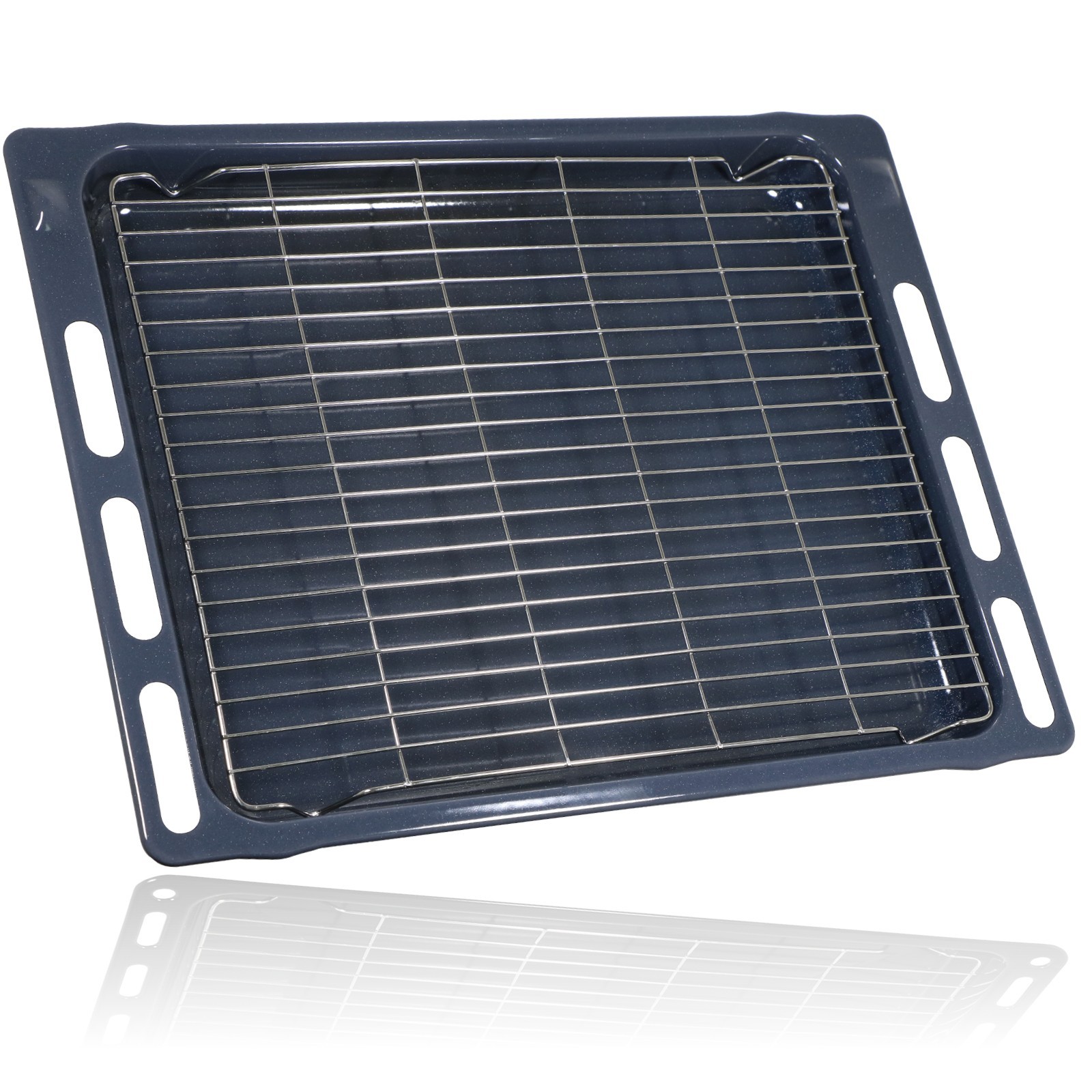 Oven Grill Tray Shelf for WHIRLPOOL Full Width Base Pan Rack 476mm x 365mm
