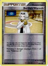 Bertha's Warmth 90/111 Uncommon Rising Rivals Pokemon Reverse Holo LP