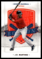 J.D. Martinez 2021 Panini Chronicles #82 Red Sox MLB READ FREE SHIP AutographDen
