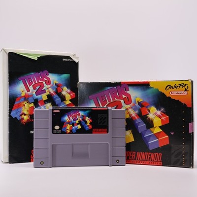 Tetris 2 (SNES) CIB - Authentic Good Cond