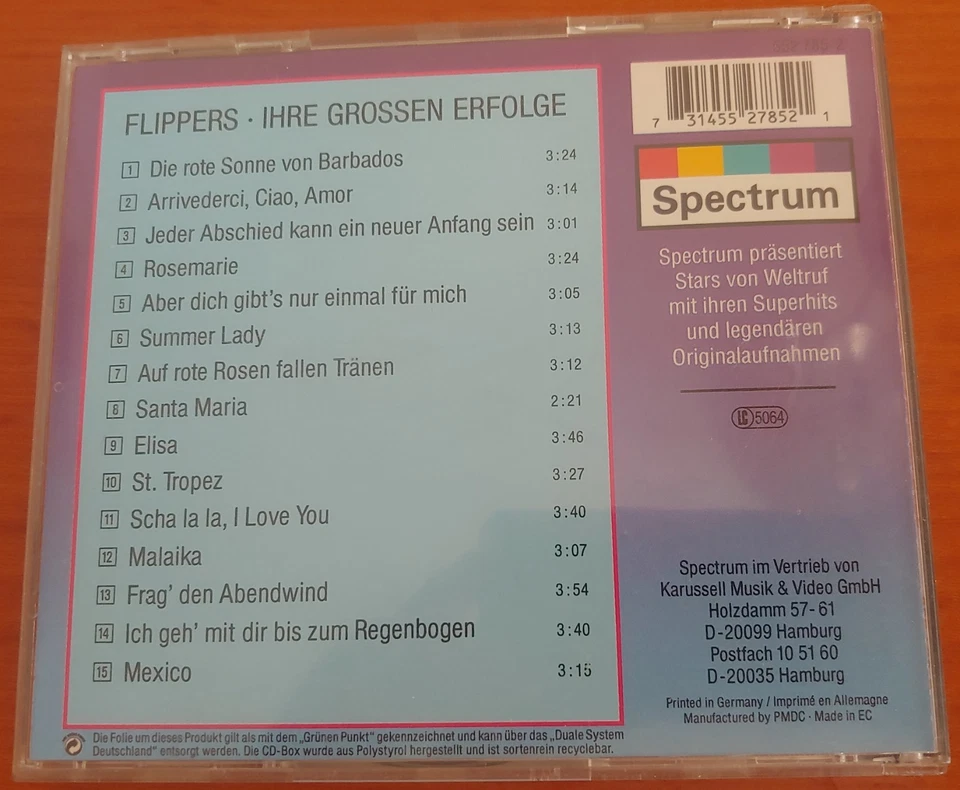 CD - Die Flippers - Ihre Grossen Erfolge - Bild 3 von 3