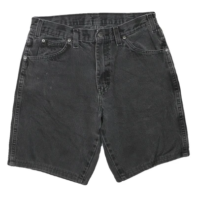 Shorts DICKIES Femme Noir Denim Casual M W32 Vêtements Quotidiens - Photo 1/4