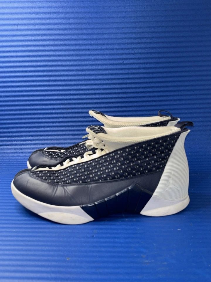 Talla 15- Hombre Nike Air Jordan 15 Retro Obsidian 881429-400 RARO 2017 Foto 2 de 4
