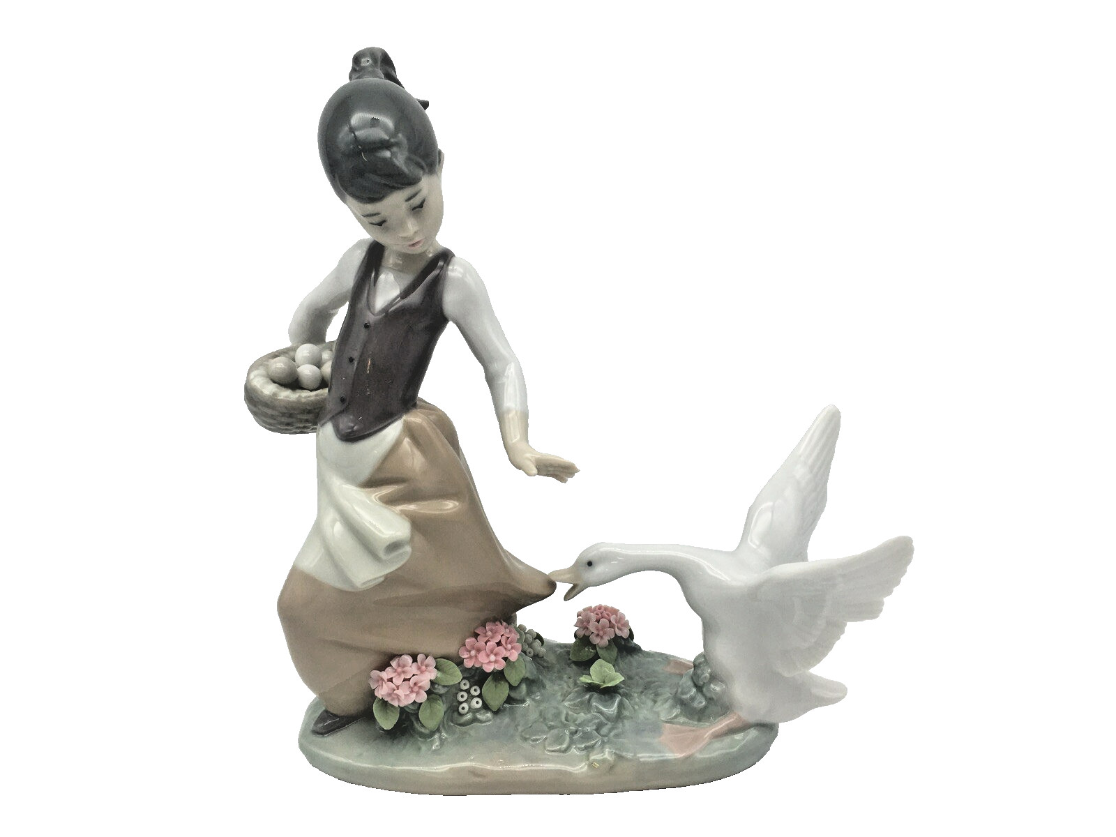Lladro Figurine “Aggressive Goose” #1288  With Box By Artist Juan Huerta Retired