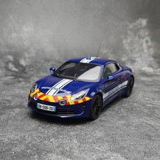 NOREV 1:18 Renault Alpine A110S Police Car 2023 Alloy Unopenable Car Model 