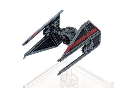 TIE/in Interceptor (Imperial Aces Red Stripe) - Star Wars X-Wing
