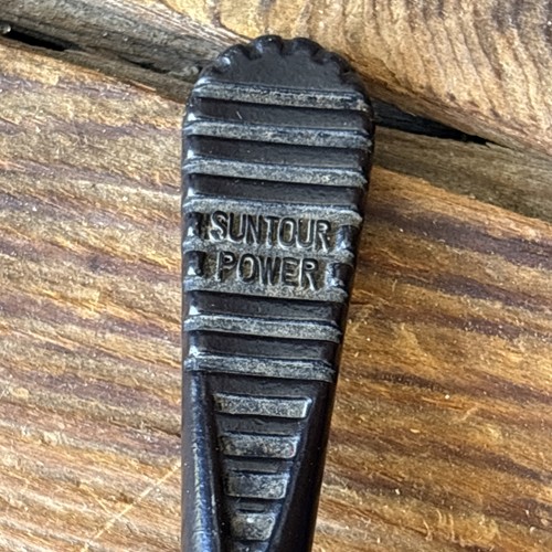 Palanca de cambios de trinquete eléctrico Suntour vintage fricción años 70 - Imagen 4 de 7