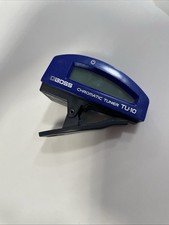BOSS TU-10 - Clip-on tuner BLUE. Guitar and bass - Used - Excellent Condition -