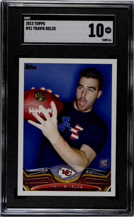 2013 Topps #31 Travis Kelce SGC 10
