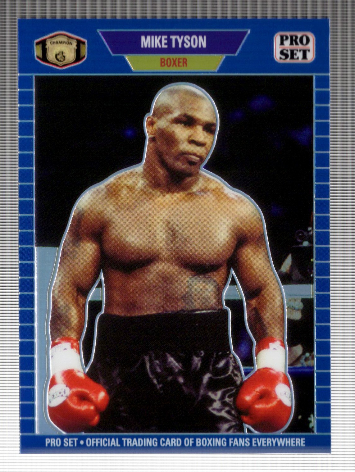 2024 Pro Set Metal #PSG-15 (Blue) MIKE TYSON [6/25]