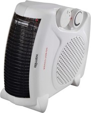 Warmlite WL44001 Thermo Fan Heater with 2 Heat Settings and Overheat Protection