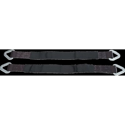 Moose Offroad Axle Strap - 2''x30'' Black - Pair 3920-0522