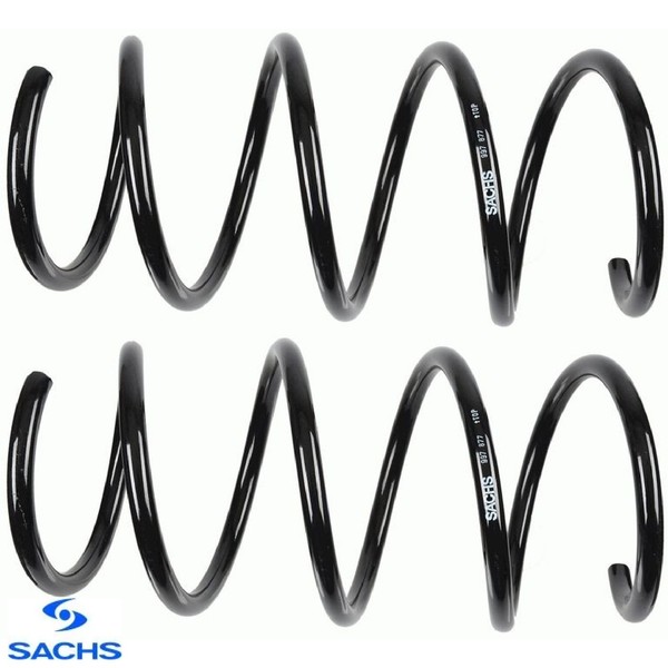 2X Fahrwerksfeder Sachs 997877 2 Federn Satz Federnsatz FüR Renault-image