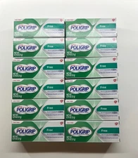 Super Poligrip 12-CT Zinc Free Travel Size, 0.75-Oz Package Exp 8/26