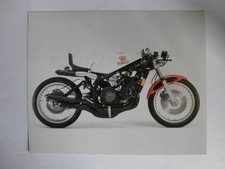 Motorcycle photo sheet: Yamaha TZ 750 Competition 1974