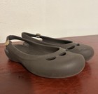Crocs Sandals Womens 5 Brown Slip On Comfort Flats Casual — photo 2
