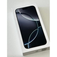 Apple iPhone 16 Pro Max 256GB White Titanium A3084 MYW43LL/A - Box Only