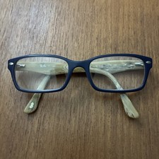Ray-Ban RB5206 5131 Blue Havana Eyeglasses Frames ONLY 52-18-140 Authentic