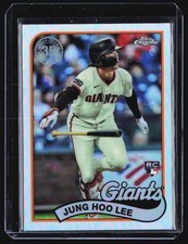 2024 Topps Chrome Update JUNG HOO LEE 1989 35th Anniversary Refractor RC