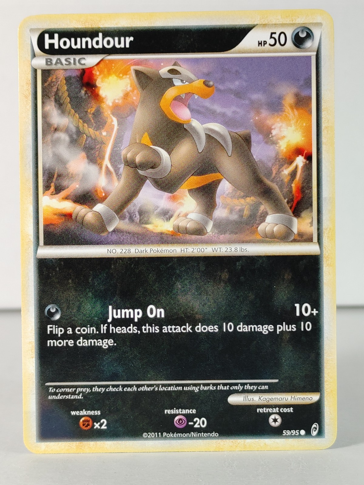 Houndour  - Call of Legends #59 - Pokemon -G