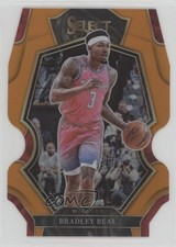 2022-23 Panini Select Premier Level Orange Prizm Die-Cut 56/65 Bradley Beal 1e15