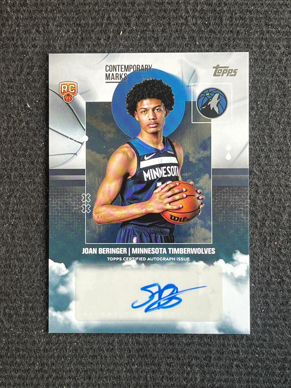 Joan Beringer 2025-26 Topps Flagship Contemporary Marks Auto #CM-JB