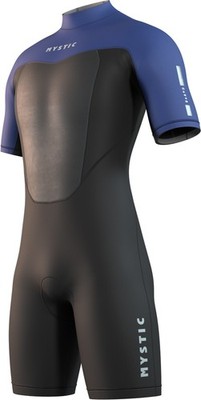 MYSTIC Neopren Surfanzug Neoprenanzug BRAND 3/2 BACK ZIP Shorty 2026 black/blue 