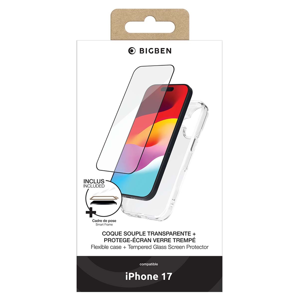 Coque iPhone 17 Douce pour Utilisation Quotidienne et Verre