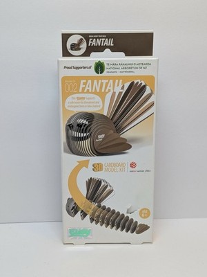 Fantail Cardboard Model Kit Animal Puzzle by EUGY Dodoland 002 DIY Bird NEW