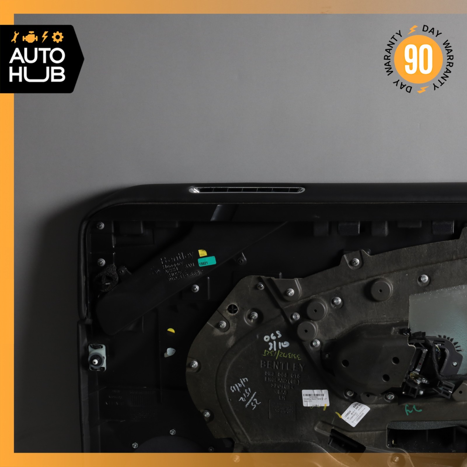 12-15 Bentley Continental GTC Convertible Left Side Interior Door Panel OEM 32k
