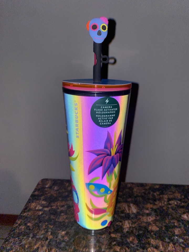 Starbucks Day Of The Dead 2025 Dia De Los Muertos Tumbler With Straw Starbucks day of the dead 2025 dia de los muertos tumbler with straw