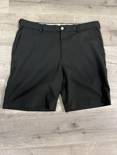 Peter Millar Salem Shorts Men s 35 Black Golf Performance Stretch