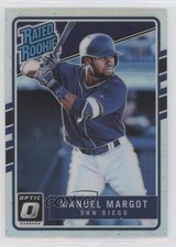 2017 Panini Donruss Optic Rated Rookies Holo Prizm Manny Margot Manuel #45 1u6