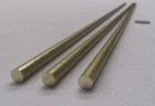 360 Brass Rod 1/4" (.250") Diameter x 24.0" Length, 3 Pcs, 6 Ft