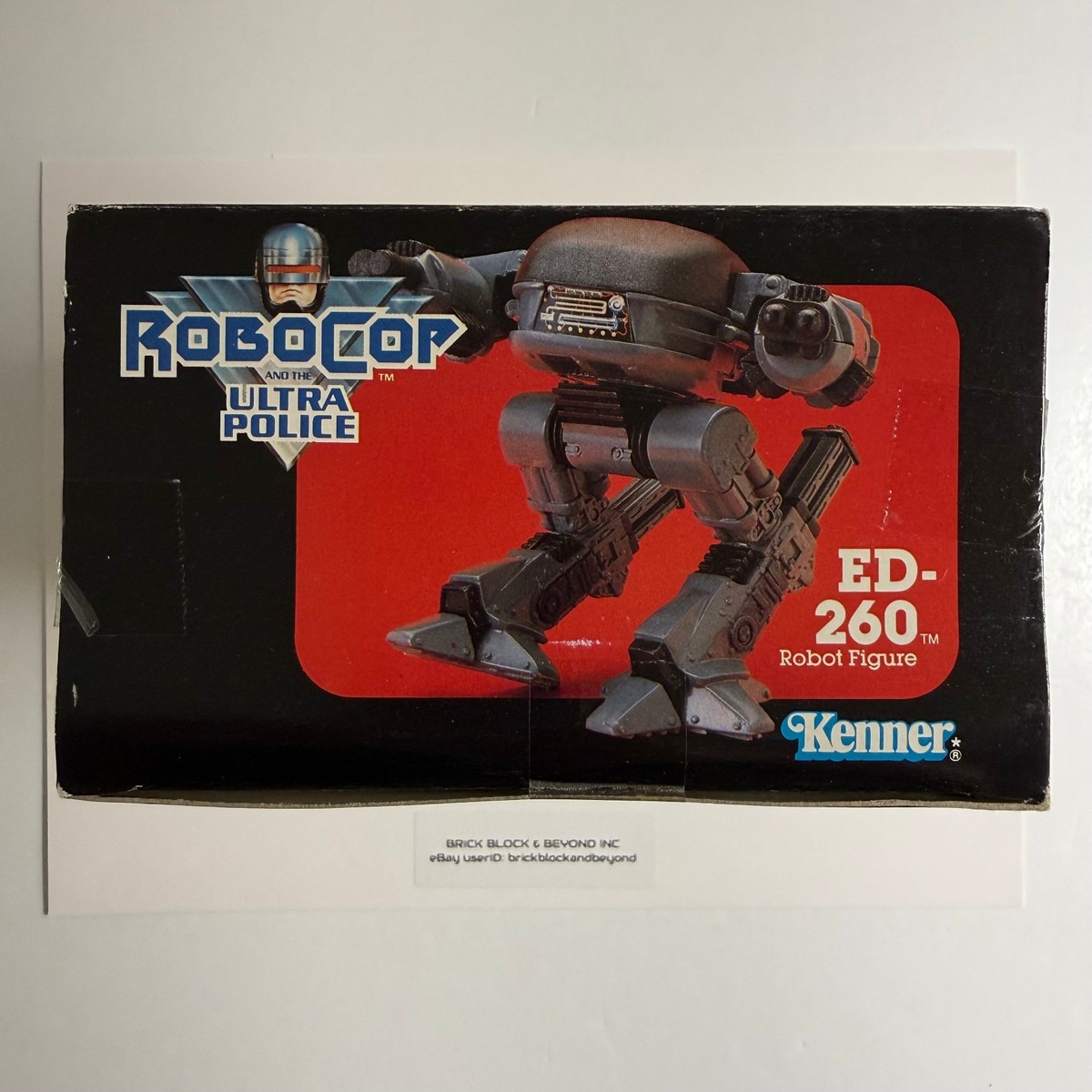 1989 Kenner RoboCop and the Ultra Police ED-260 robot figure New