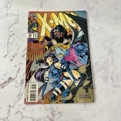 X-Men #29 (Feb 1994, Marvel) Return to Hellfire   Psylocke & White Queen